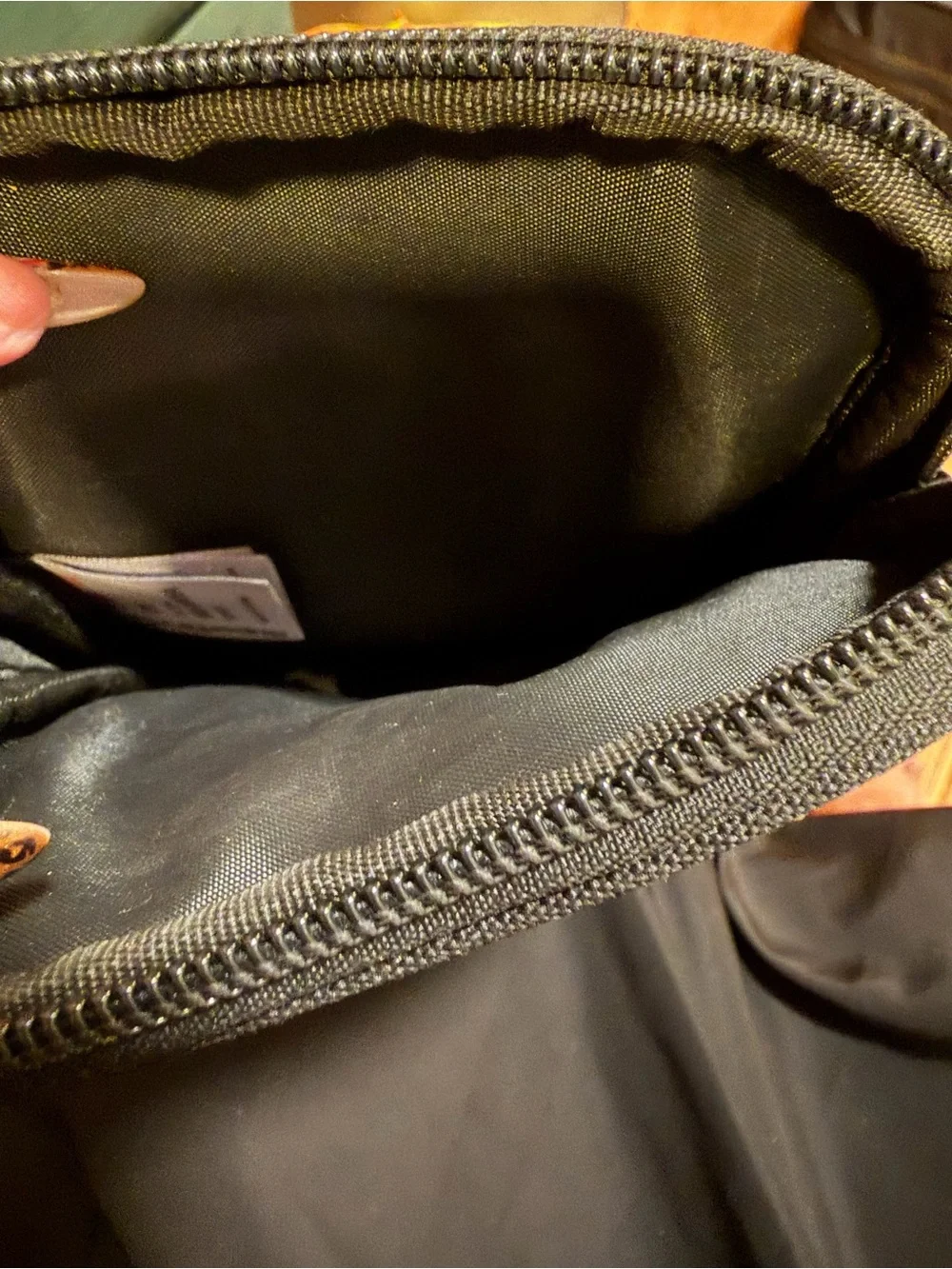 Superdry JPN Gray Black Crossbody Side Bag